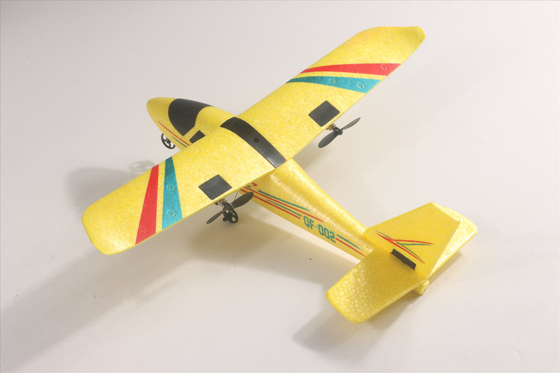 New product QF002 glider, handcrafted aircraft model assembly training, two-channel Cessna remote control aircraft pic 2
