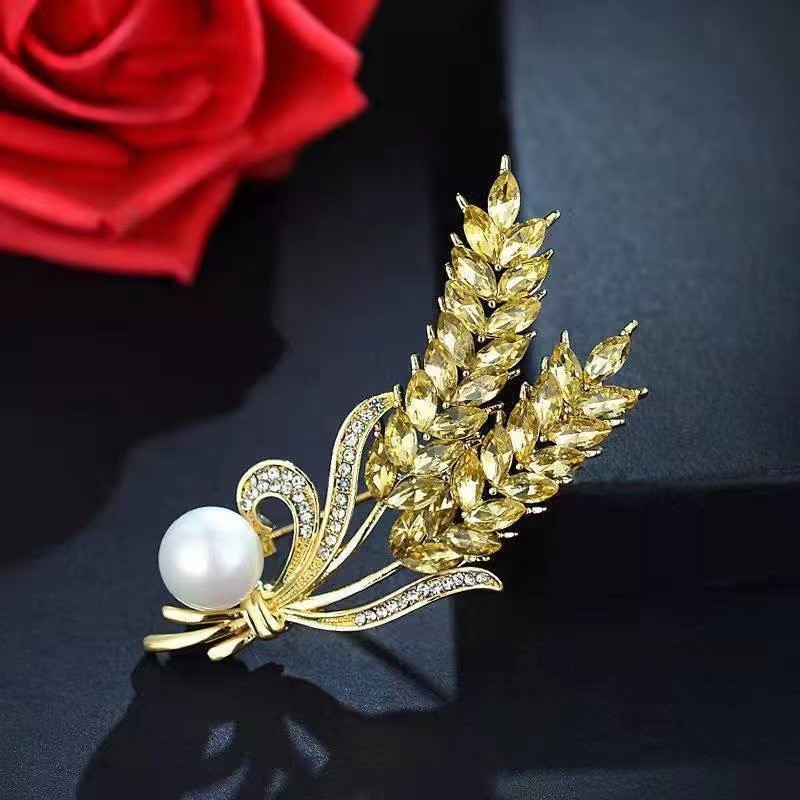 国风国潮轻奢蝴蝶胸针高级感山茶花胸花珍珠别针衣饰配饰服饰配件饰品ins详情22
