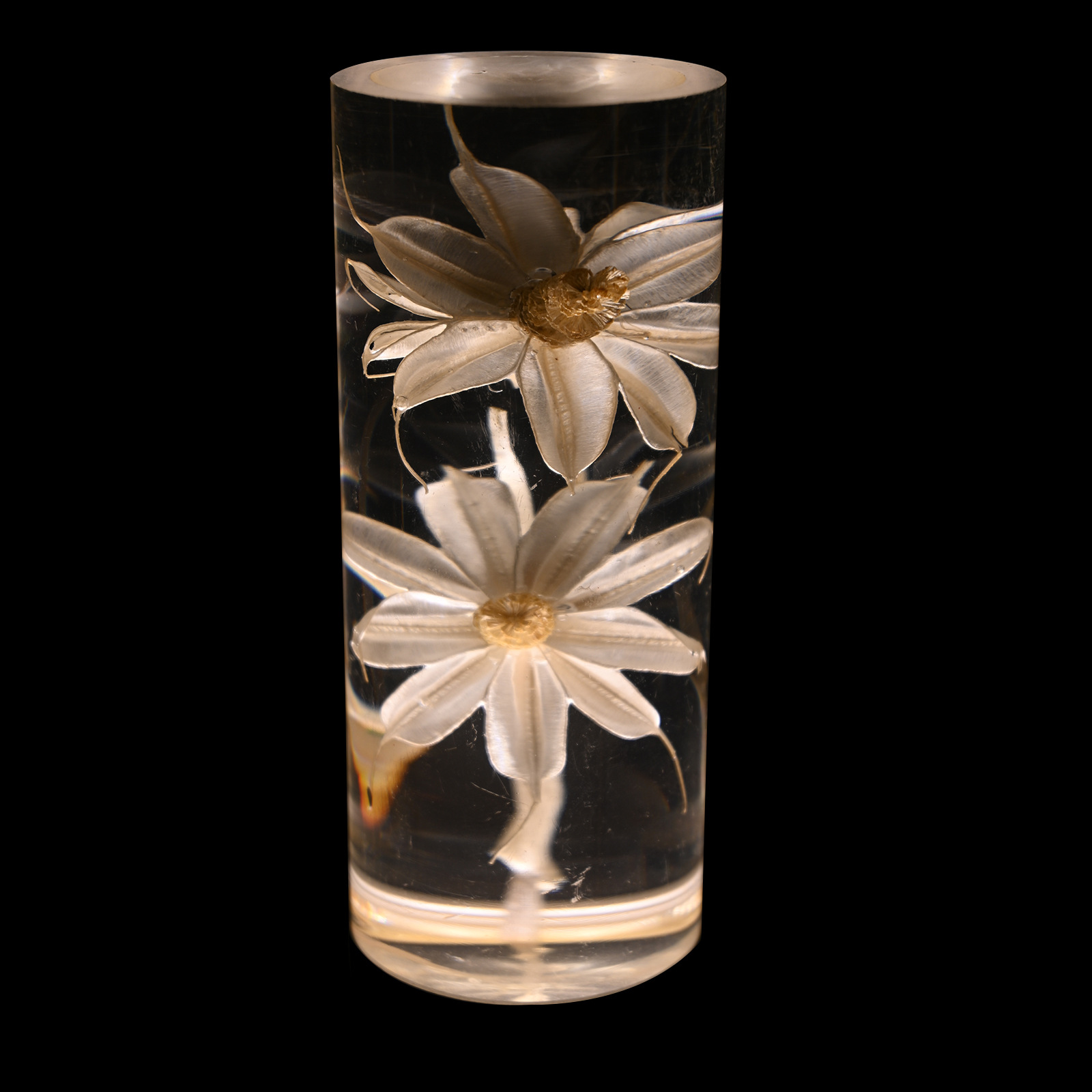 Nuevo immortalflower acrílico lámpara de mesa led creativo pequeña luz nocturna dormitorio lámpara de cabecera ambiente decoración pending crossover pic 11