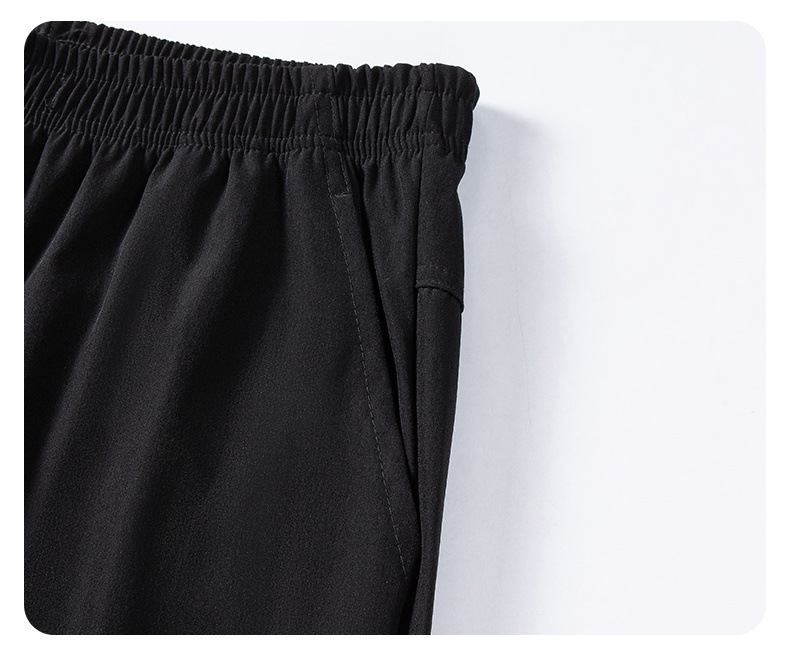 Ice Silk Seven-inch Pants for men 2024 Summer, a thin and trendy brand, loose beach pants for men, sporty and casual shorts for men pic 20