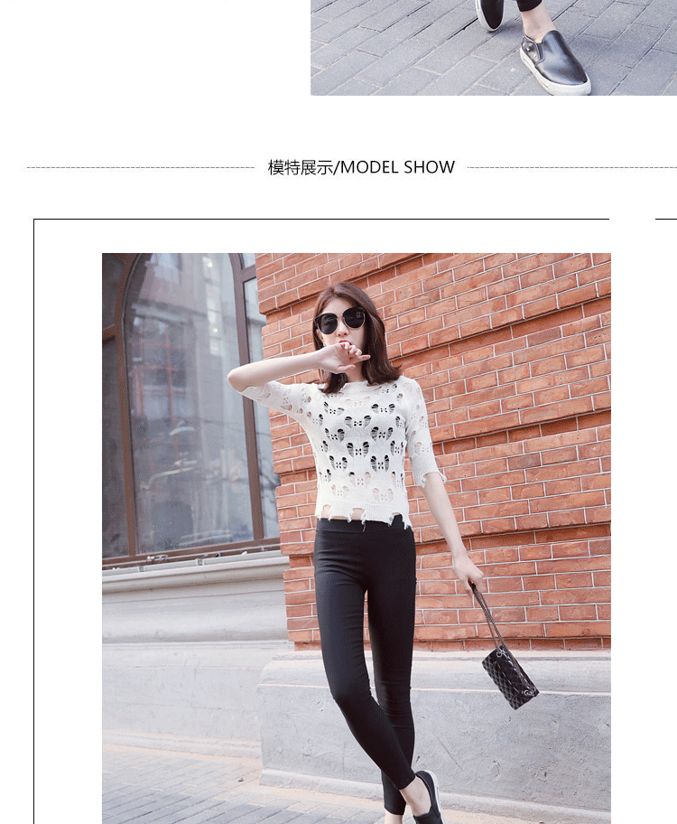 For the 2021 autumn and winter season, wearing black velvet pencil pants with leggings over them makes women look slimmer. Elastic skinny pants for women in larger sizes pic 19