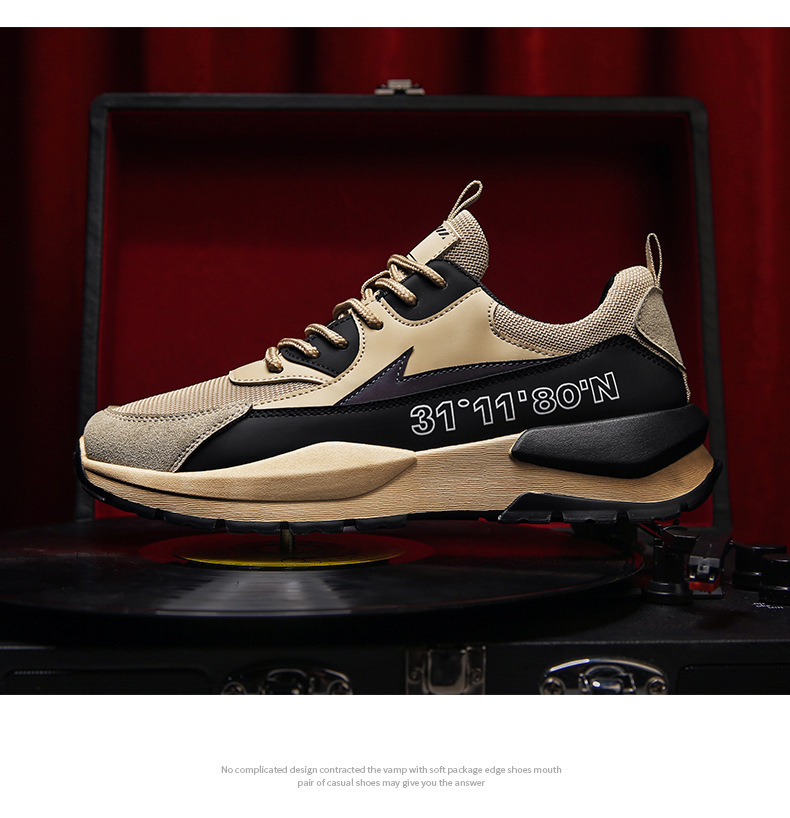 春季新款老爹鞋透气网布运动潮鞋四季休闲旅游男鞋增高时尚百搭详情17