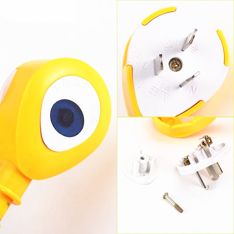 250V10A high-power explosion-proof plug with two flat pins and two large plugs pic 6