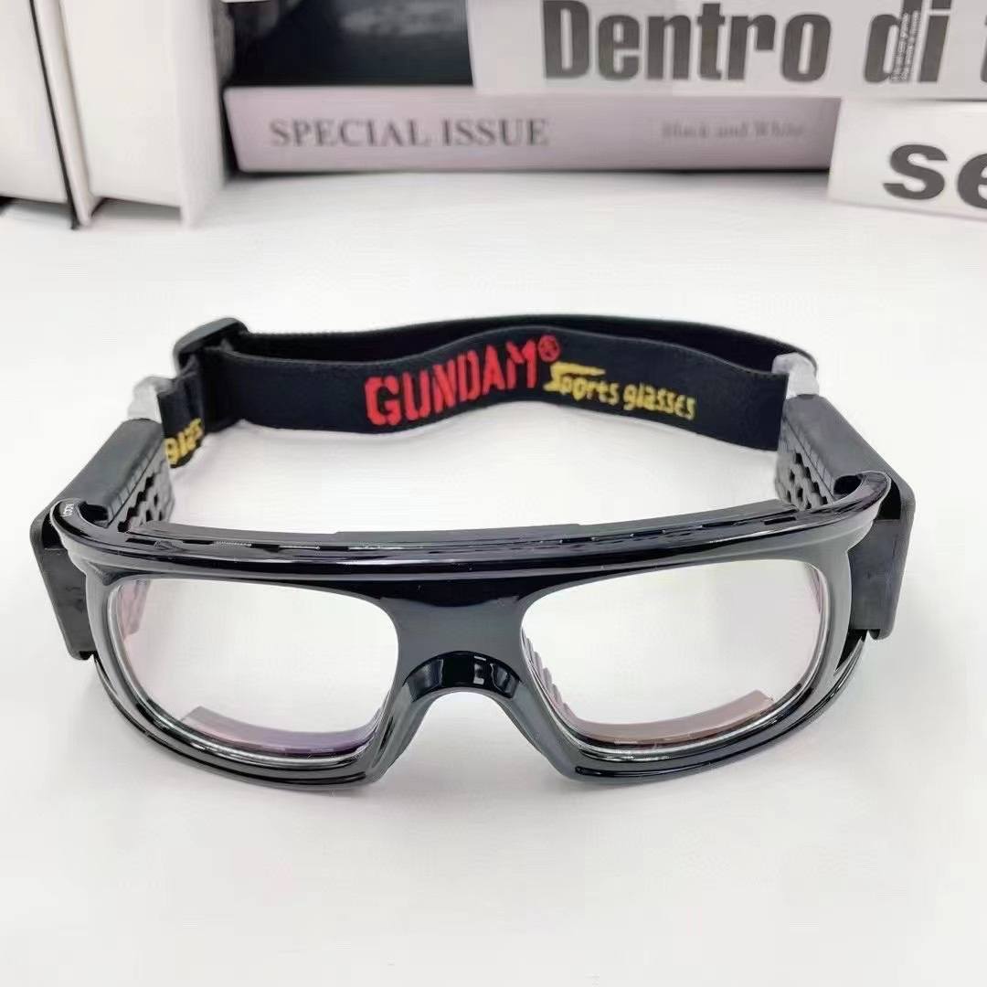 篮球运动眼镜近视眼镜架防爆防抖足球羽毛球可调节运动眼镜框架详情9