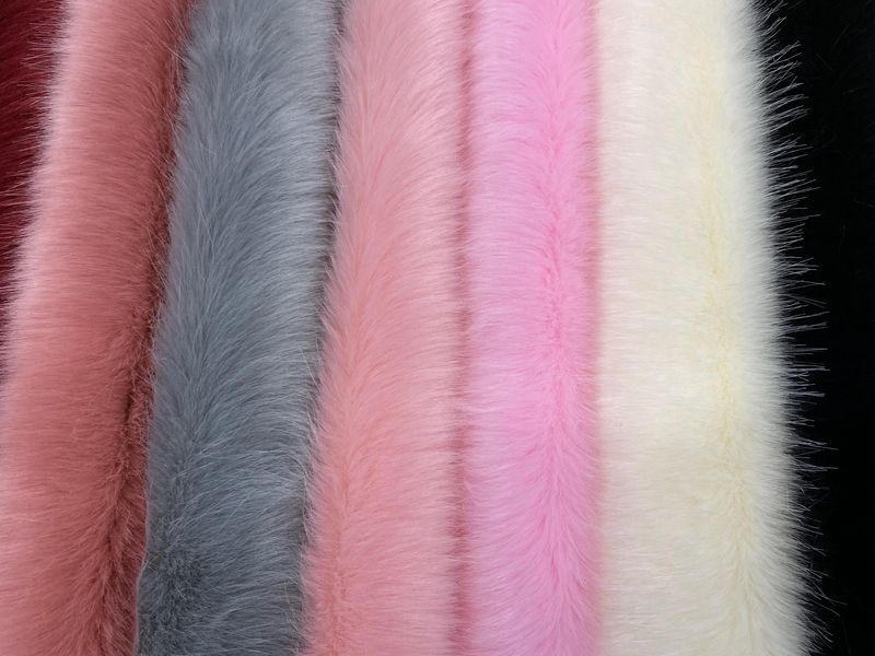 Artificial fur fabric vests, fashion faux fur fabric toys, pom-pom scarves, gloves, little fox plush pic 9