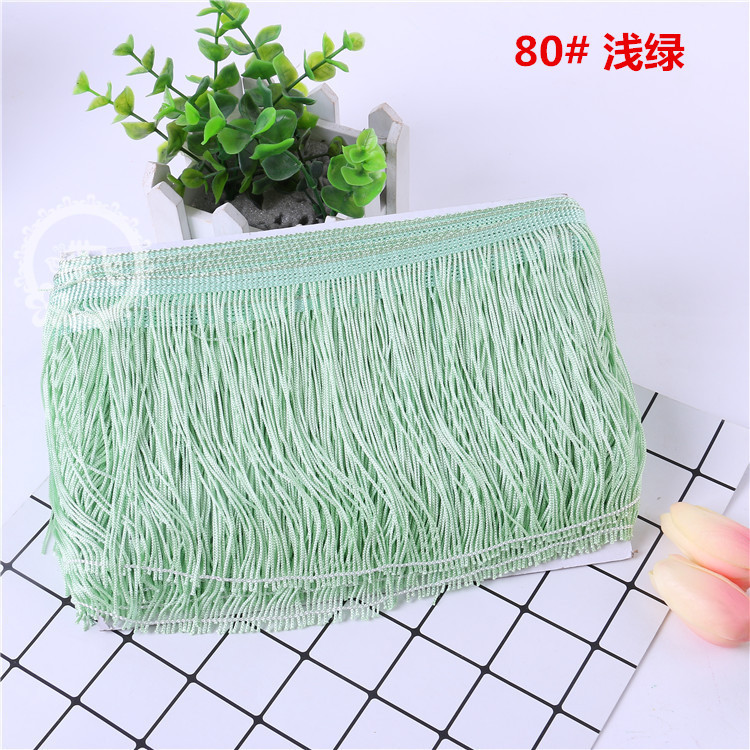 DIY stage costume accessories: Latin dance lace, tassel lace, polyester ribbon, 15CM, factory direct sales, 1 webbing pic 19