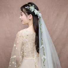 心韵巴洛克金色叶子新娘头饰珍珠水晶发饰婚纱礼服配皇冠发箍发带详情1