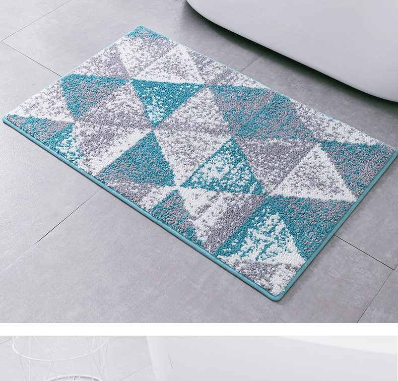 大达地垫房间门口浴室吸水家居入户脚垫卫浴垫子家用卧室地毯详情30