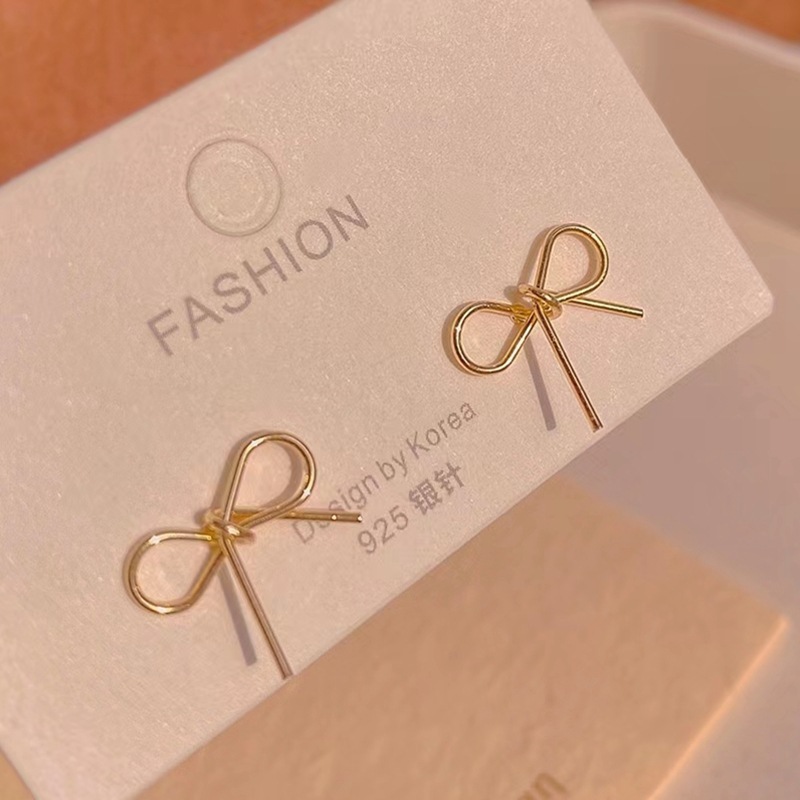 925银针复古耳环几何金属耳钉小众气质高级感爆款百搭耳饰批发详情2