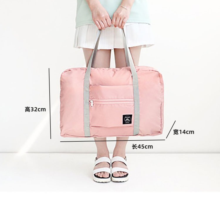 Korean version travel bag, foldable travel storage bag, travel storage bag, jacquard bag, clothes organizing bag, maternity bag pic 2