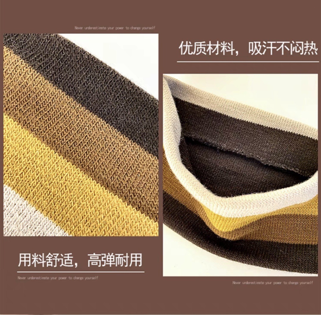 周杨青同款运动发带女时尚针织薄款瑜伽头套发箍健身吸汗头巾头饰详情8