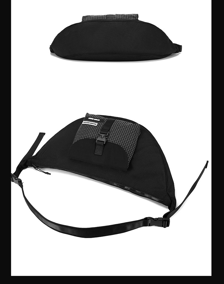 WEPOWER新款饺子包 男女通用时尚单肩包 轻便户外大容量斜挎包 百搭潮流其他分类详情23