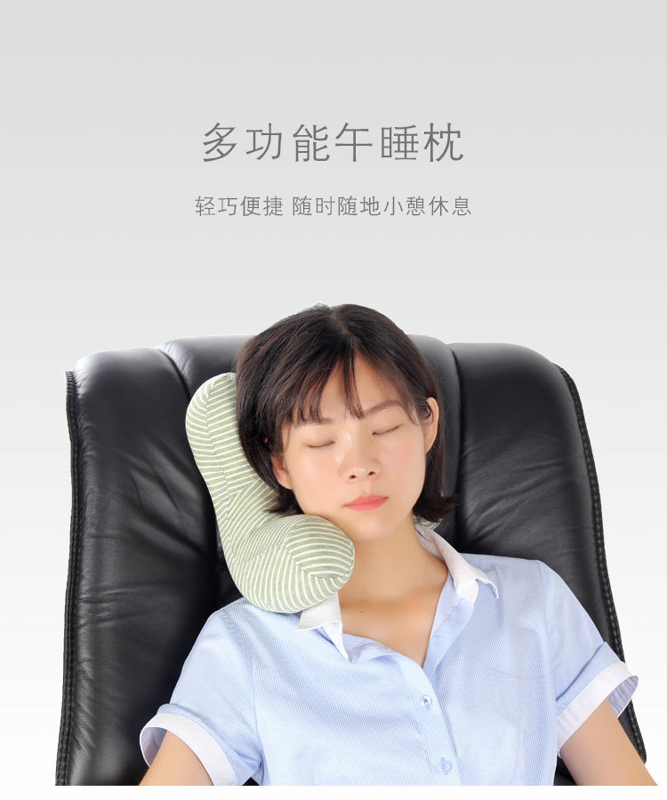 Memory foam student nap pillow, cool sleep pillow, triangular pillow, support and neck protection nap pillow, office prone sleep pillow pic 12