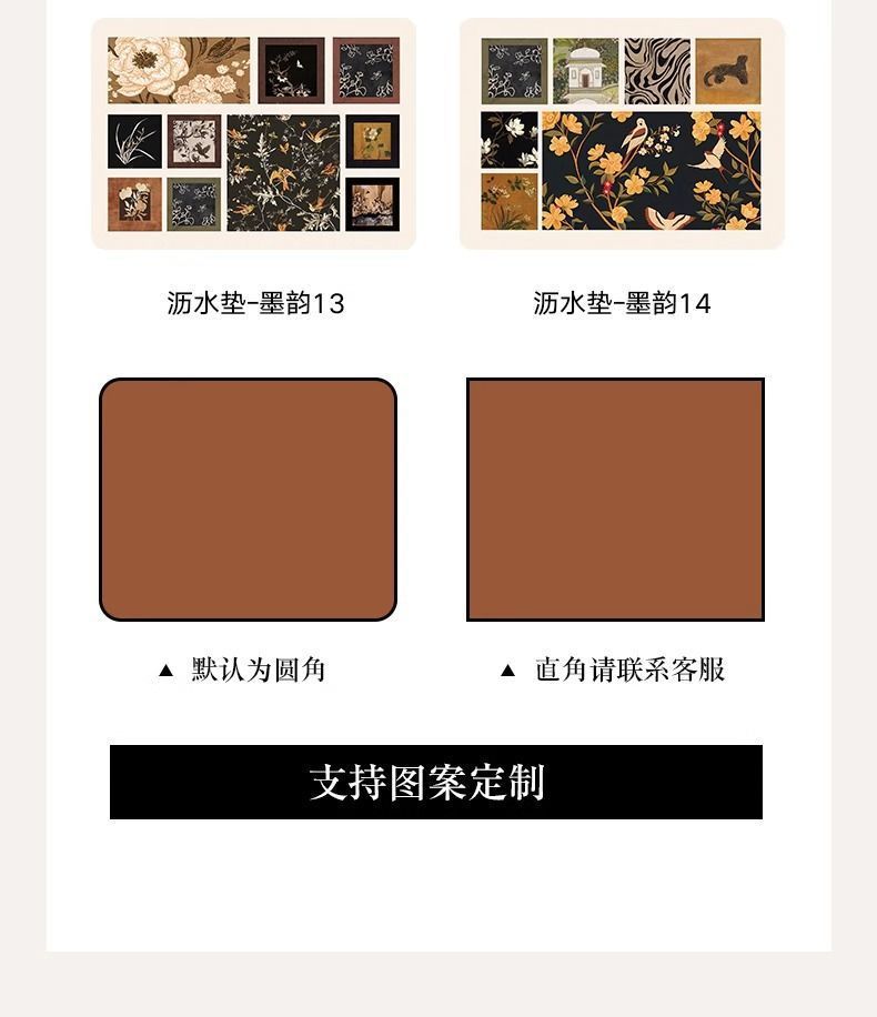 厨房台面沥水垫吧台桌面防滑吸水硅藻泥吸水垫防污餐桌干燥垫详情9