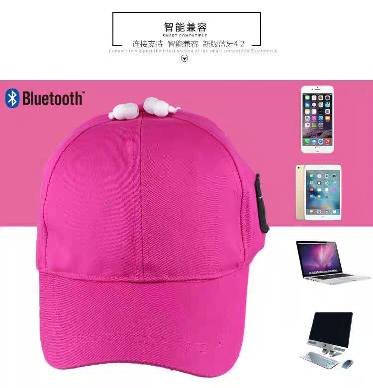 Wholesale personalized baseball caps, headphone caps, audio caps, unisex Bluetooth music headphones and baseball caps from the manufacturer pic 6
