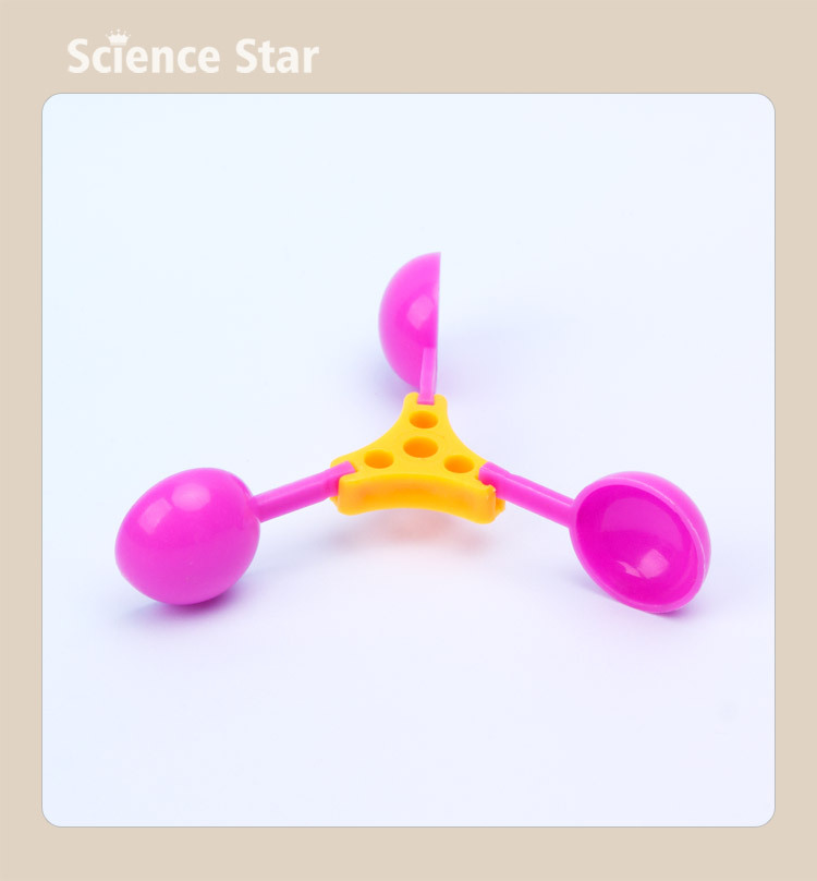 自制风力风向标 小学生科技小制作风速风向仪儿童DIY拼装科学实验详情5