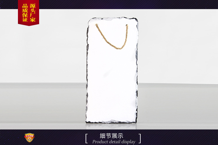 Factory direct sales of SH10 stone paintings, 16*30cm heat transfer stone paintings, coated rock paintings, DIY stone slab paintings pic 1