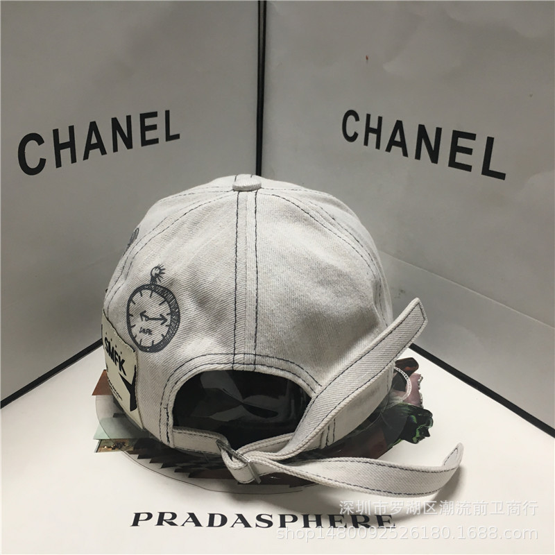 The 2022 Korean version of the spring, summer, autumn and winter all-season sunshade baseball cap with rabbit letters is suitable for both men and women pic 8