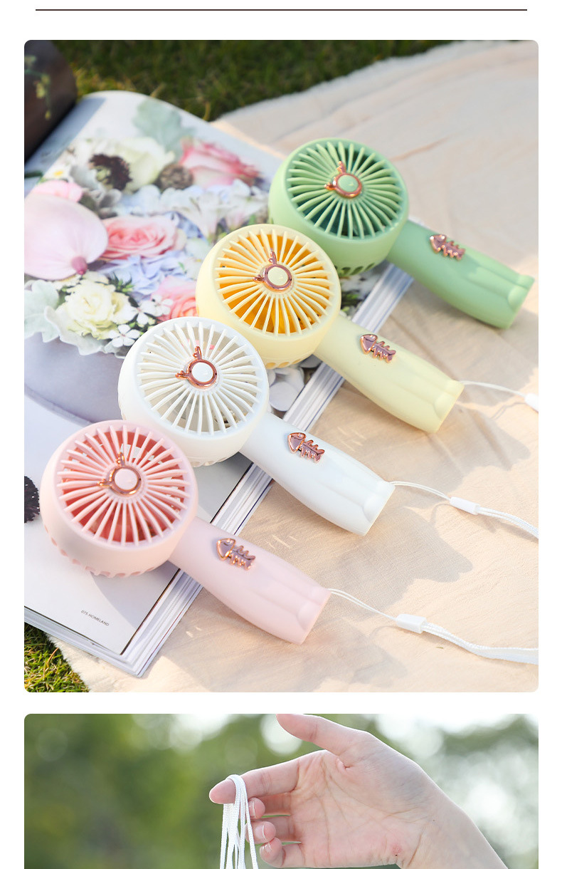 Handheld small fans, pocket small fans, mini small fans, handheld charging fans, manufacturer wholesale small fans pic 12