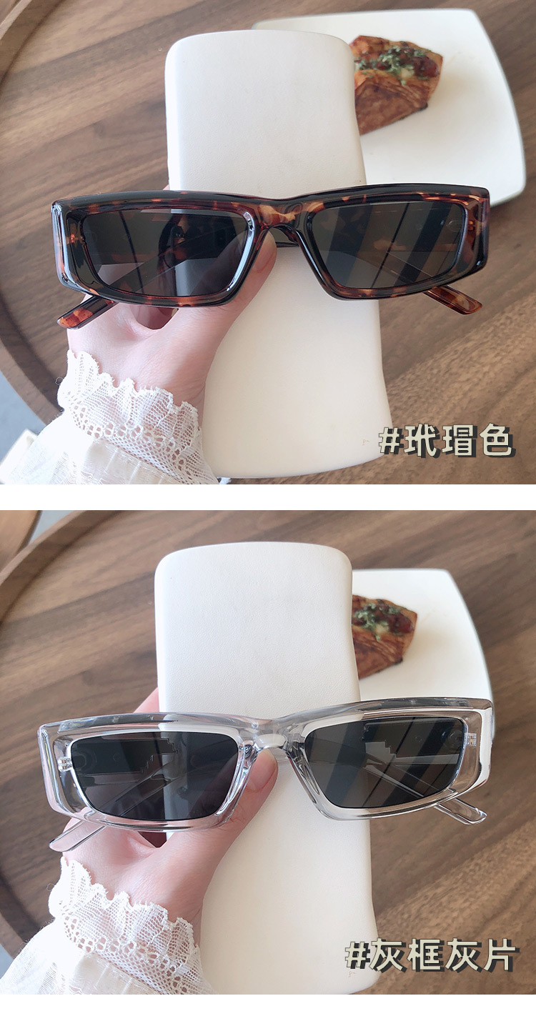 长方形时尚墨镜女抖音热门同款网红防紫外线太阳镜凹造型街拍潮流详情25