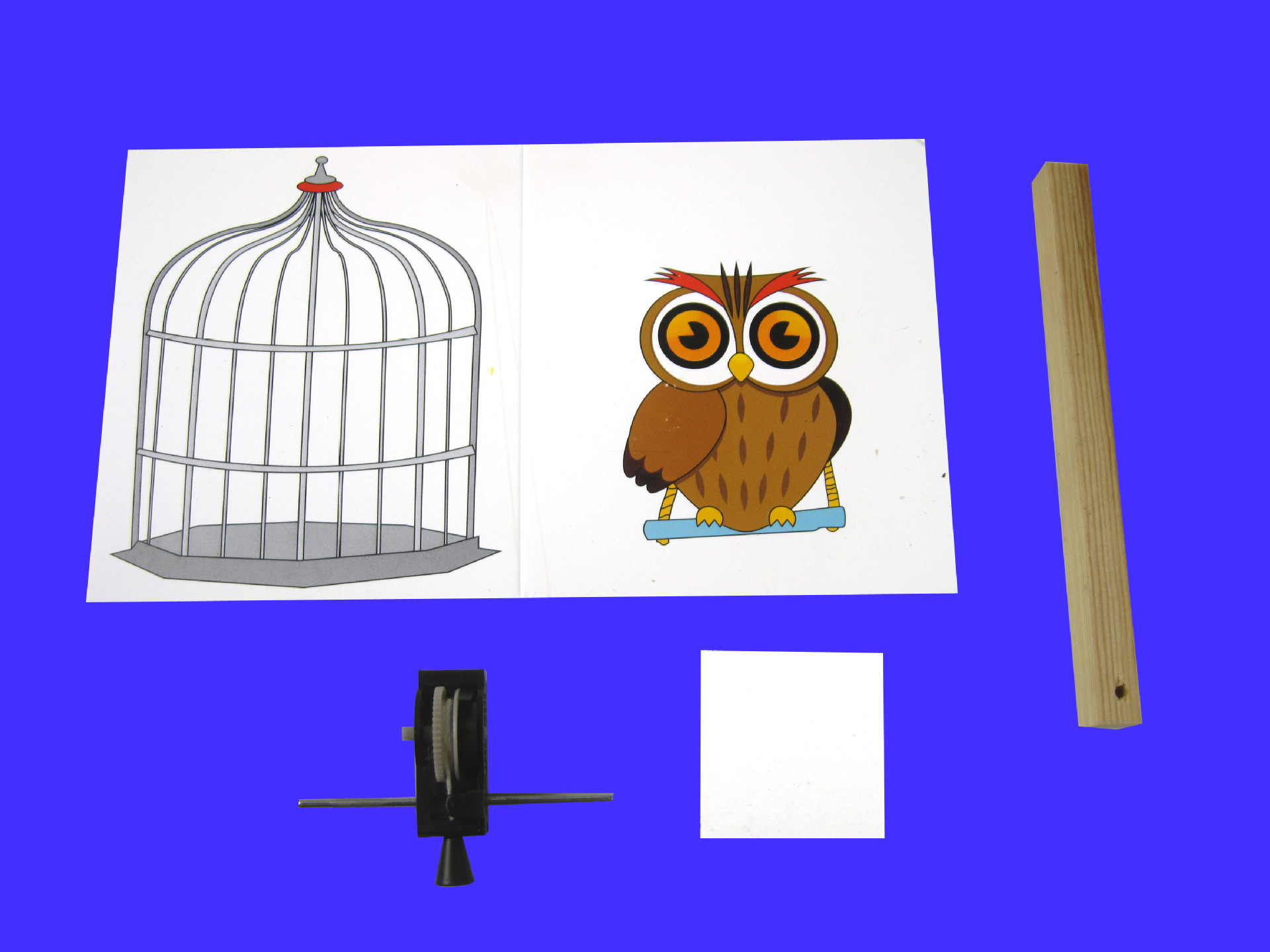 Science Experiment Set: Caged Bird, Zhiyi Technology Small Craft Toy, Competitive Game, Visual Pause - Entering the cage pic 7