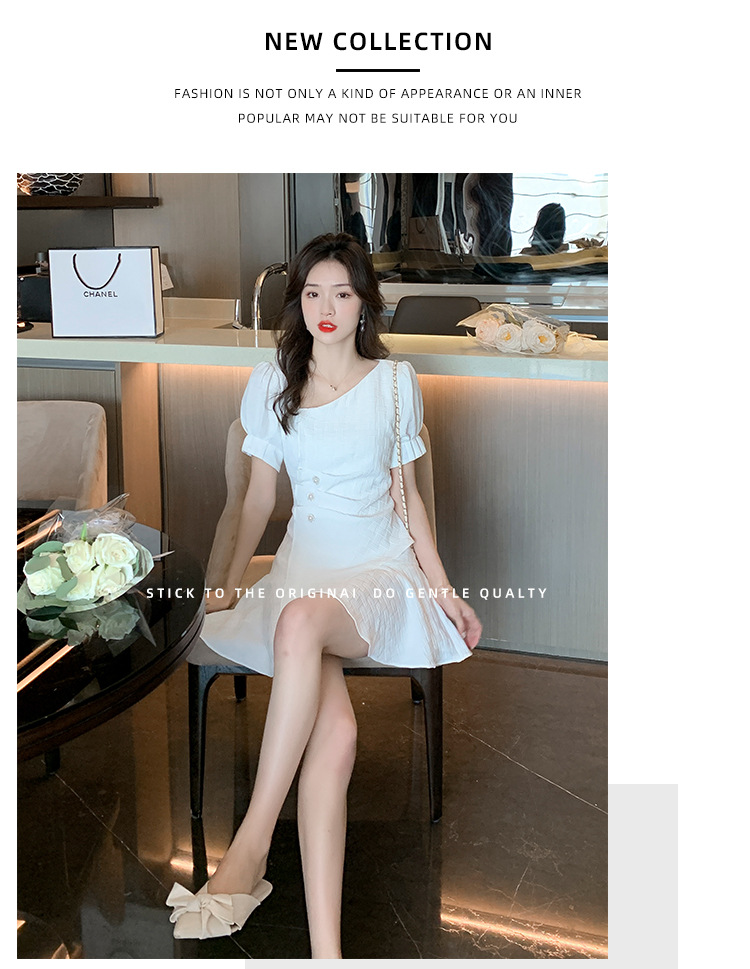 A trendy 2022 summer new style dress that makes you look younger and slimmer for women pic 37