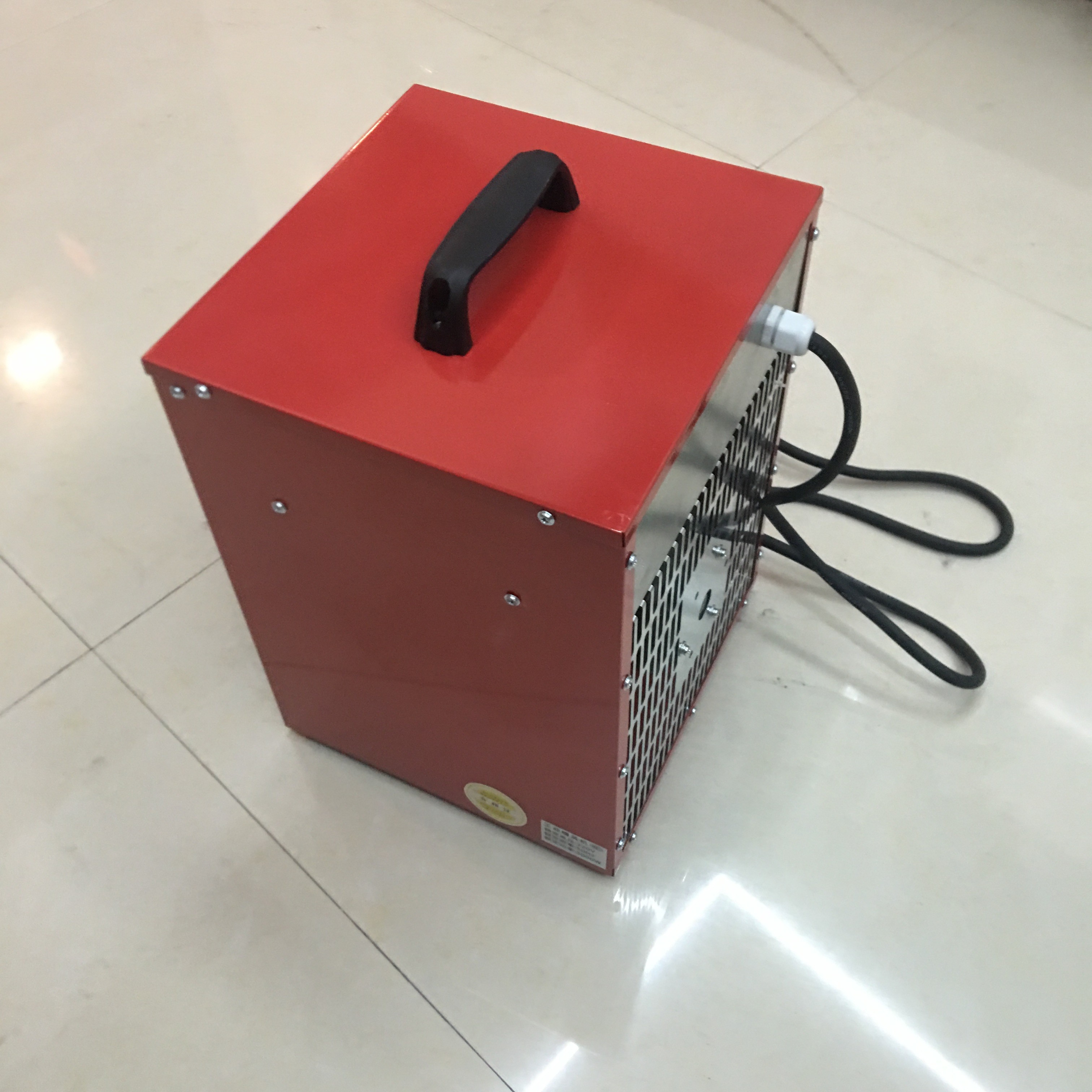 3KW220V工业暖风机 方型电暖风机 保温设备取暖器热风机 暖风炉详情7