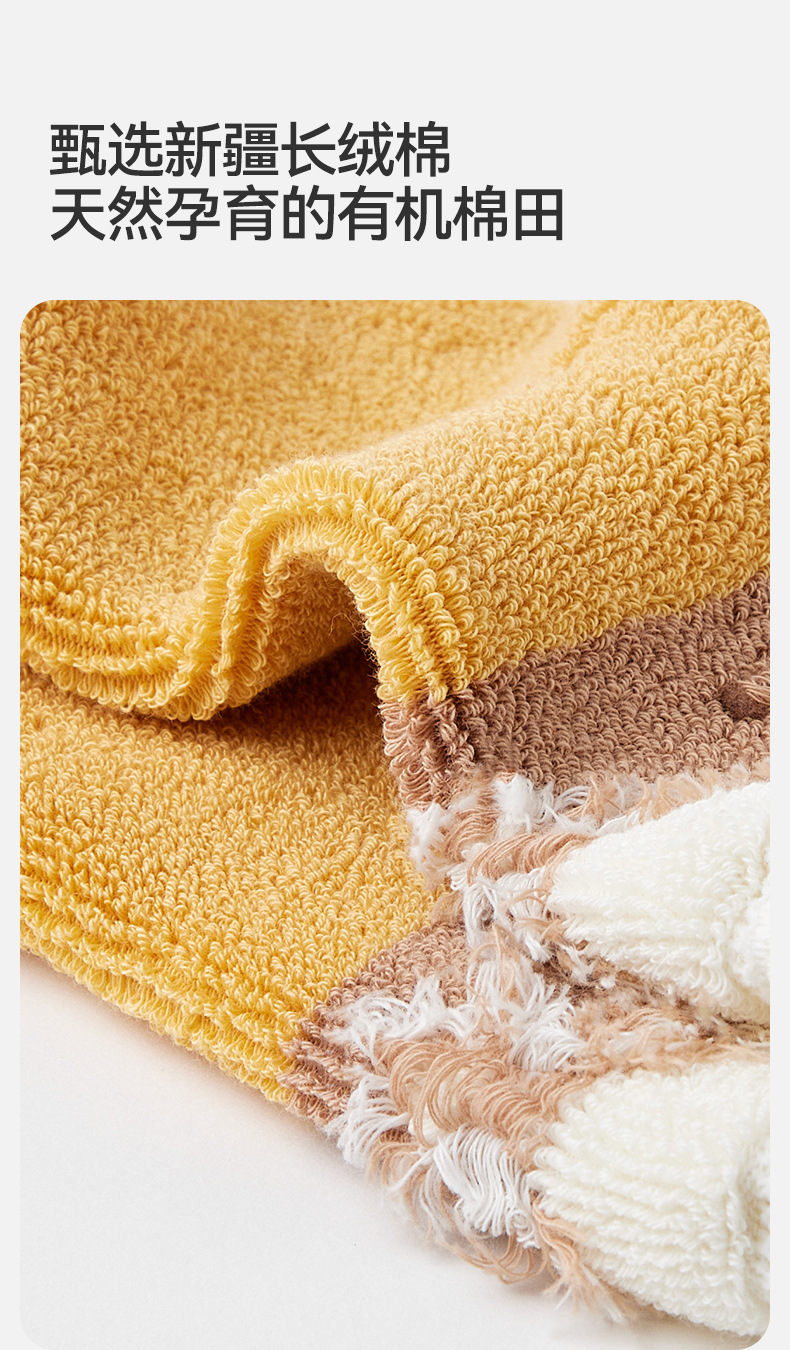 小龙人2023冬季婴儿宝宝毛圈袜子0-5岁男女新生儿加厚无骨毛巾袜详情7