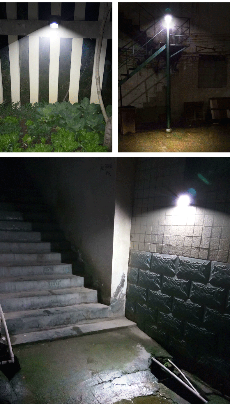 Solar sensor storefront lamp CL-108, photovoltaic power generation, electricity-free, villa outdoor wall lamp wholesale pic 6