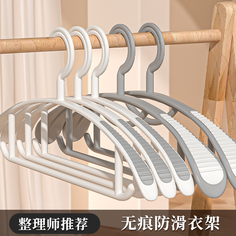 现货8钩实木多功能衣架家用挂大衣内衣吊带收纳神器复古原木衣架D详情3