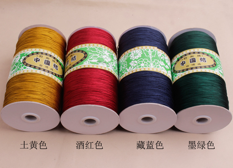 Lisi brand No. 72 jade thread 0.81.2mm large roll jewelry thread A thread diy bracelet necklace common thread wholesale pic 29