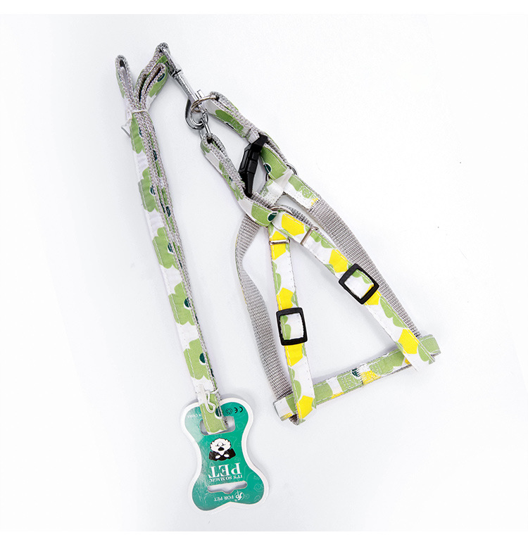 Pet supplies, pet supplies, pet dog leashes, fresh and clean printed dog walking leashes, dog leashes, adjustable dog leashes, dog carriers pic 16