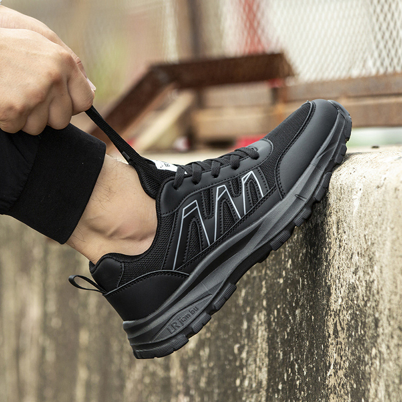 2024秋冬新款男单鞋日常帅气男鞋新款男士休闲运动鞋轻便厚底鞋详情1