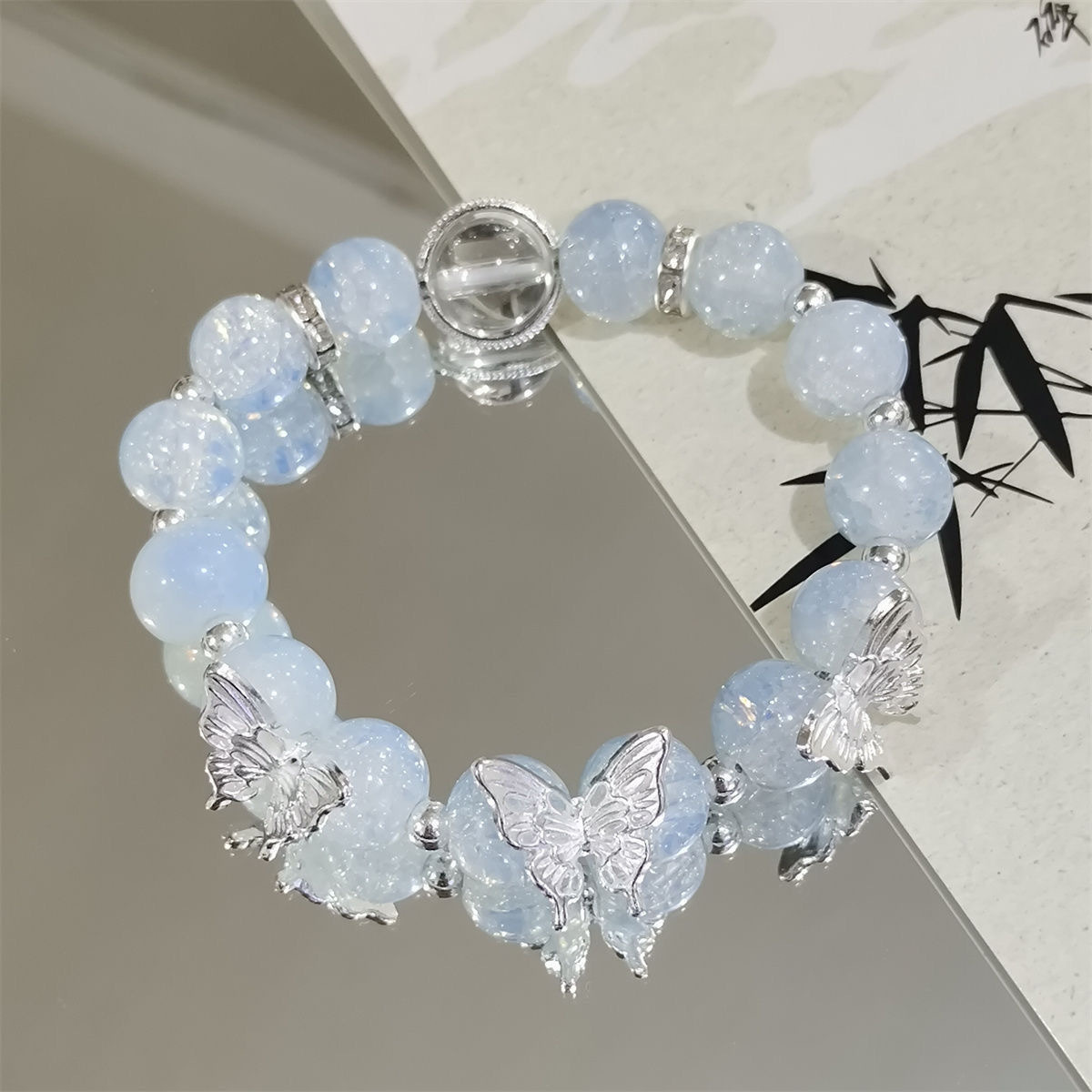 手链水晶手链流苏串珠手链小众设计个性百搭高颜值女款手链详情8