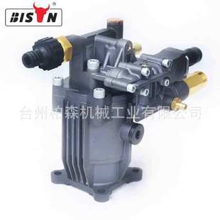 柏森增压泵工业往复泵大流量高压清洗机泵头 洗车机泵头不锈钢泵详情2