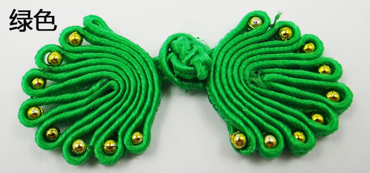 Direct sales of retro cheongsams with nine beads, bead plate buttons, wedding invitations, home Hanfu head flower decorations, butterfly flower buttons pic 10