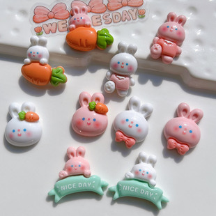 Wholesale acrylic accessories, diy hair accessories, hair strings, cream glue, phone cases, clothing, handcrafted materials, glossy discs pic 2