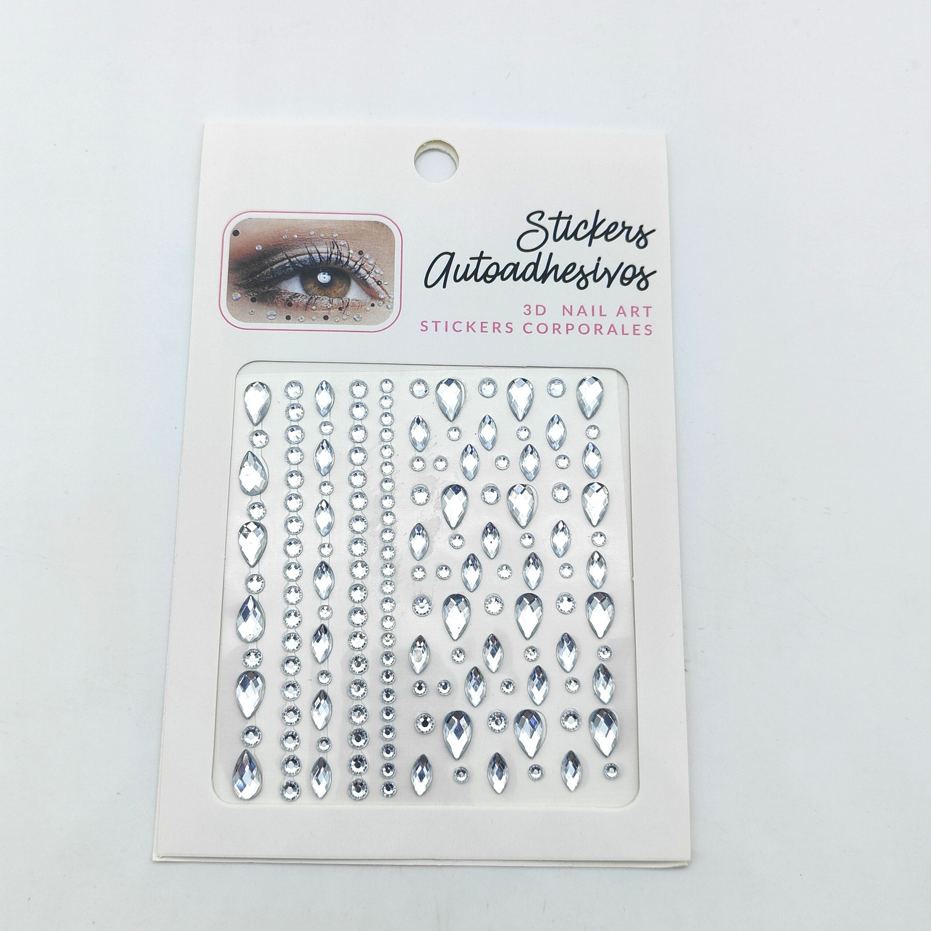 Eye patches, hair patches, head patches, diamond patches, head makeup accessories, makeup, face, pearl makeup, face patches, diamond corners of the eyes, water diamonds between the eyebrows pic 17