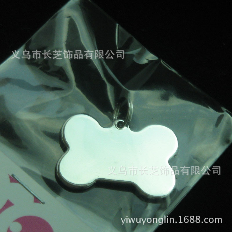 Pet zinc alloy bone pendants, exquisite and elegant pet dog tags, outdoor anti-loss pet store cat tags wholesale pic 5