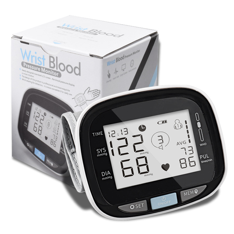 Blood pressure monitor, home voice blood pressure monitor, blood pressure measuring instrument, wrist electronic blood pressure monitor, portable blood pressure monitor pic 11