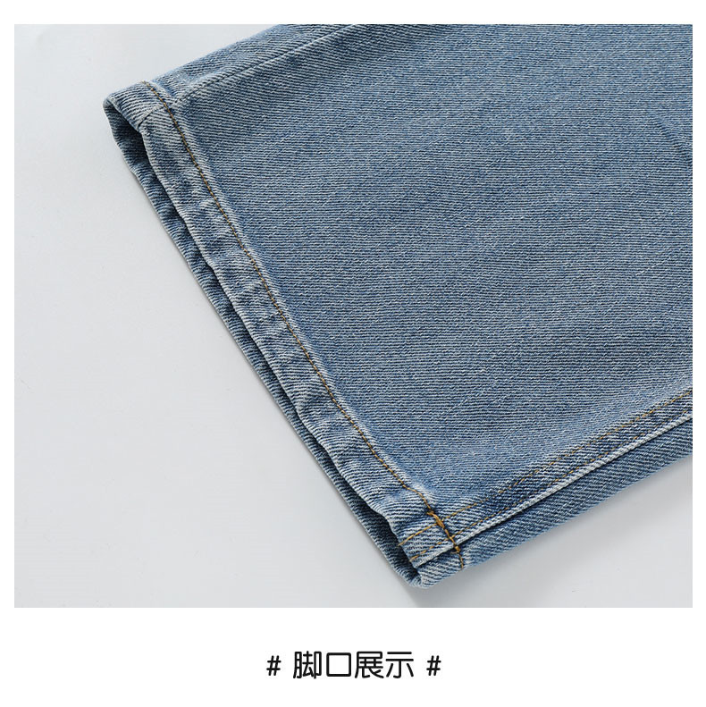 韩版女童休闲牛仔裤春秋2023新款儿童阔腿长裤春季薄款中大童裤子详情23