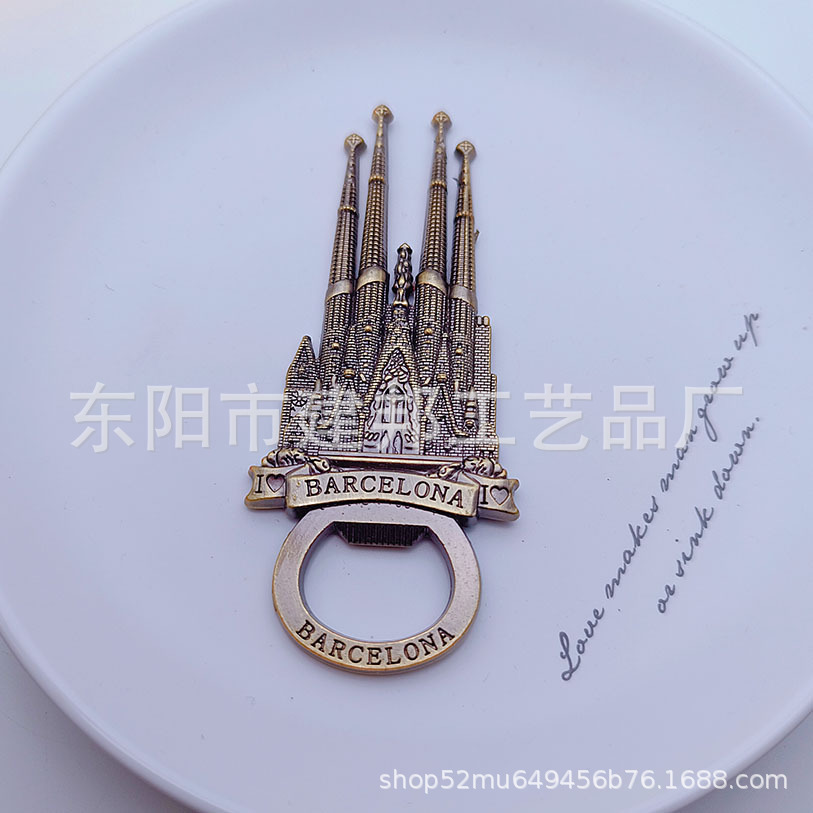 厂家定制旅游纪念品法国英国马德里马来西亚锌合金指甲刀详情22