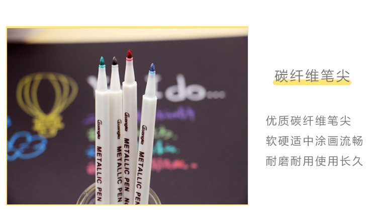 C Multi-purpose DIY photo album, metal pen, photo doodle pen, metal pen, colored pen, explosion box, coloring pen pic 10