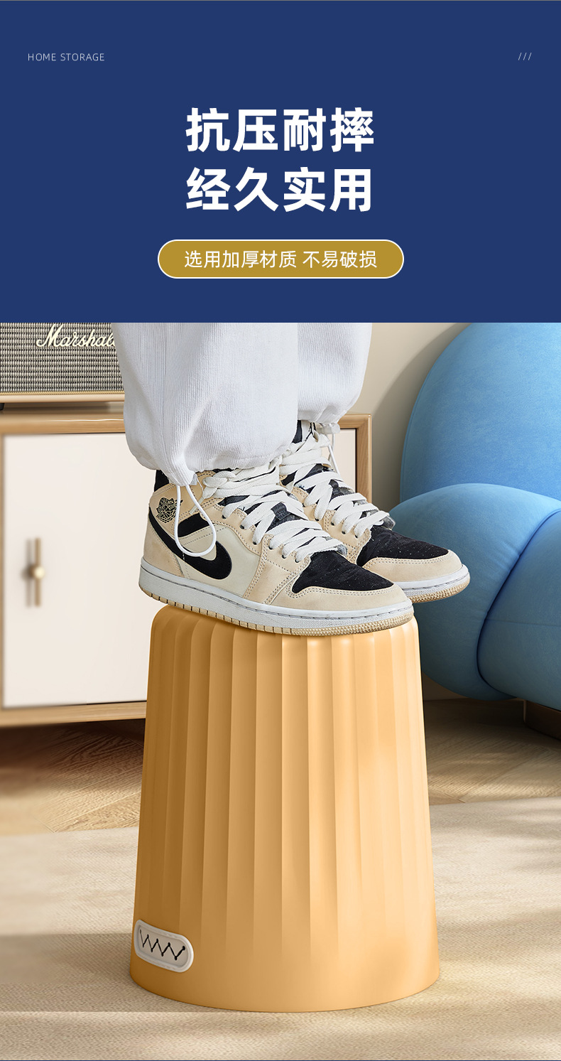加厚垃圾篓家用大号客厅厨房浴室大容量无盖大口径塑料垃圾桶批发详情8