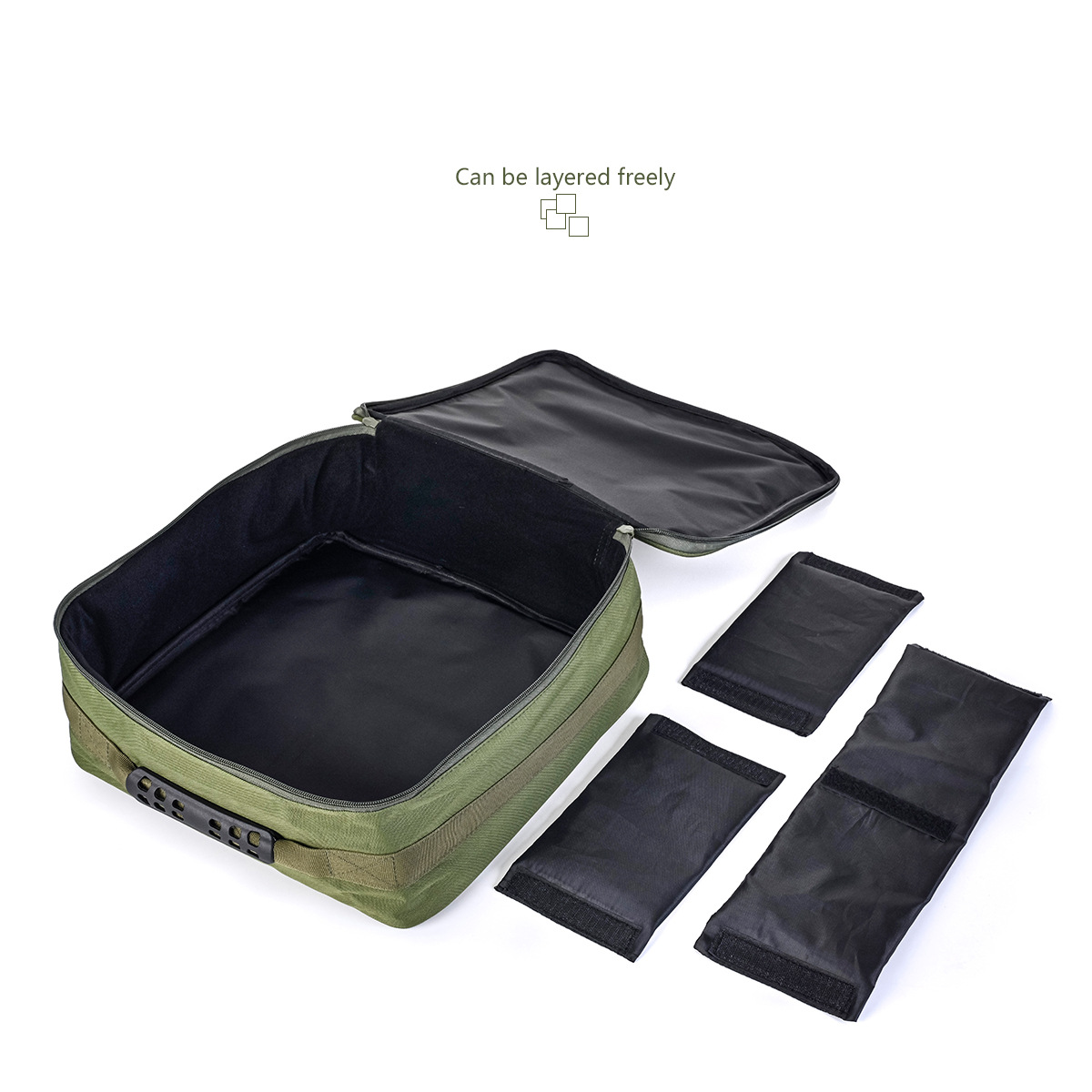 28174LEO/ Leou [Cubic Portable Fishing Gear Bag] Waterproof Splash-proof Fishing Wheel Accessories Fishing Bag Wholesale pic 3
