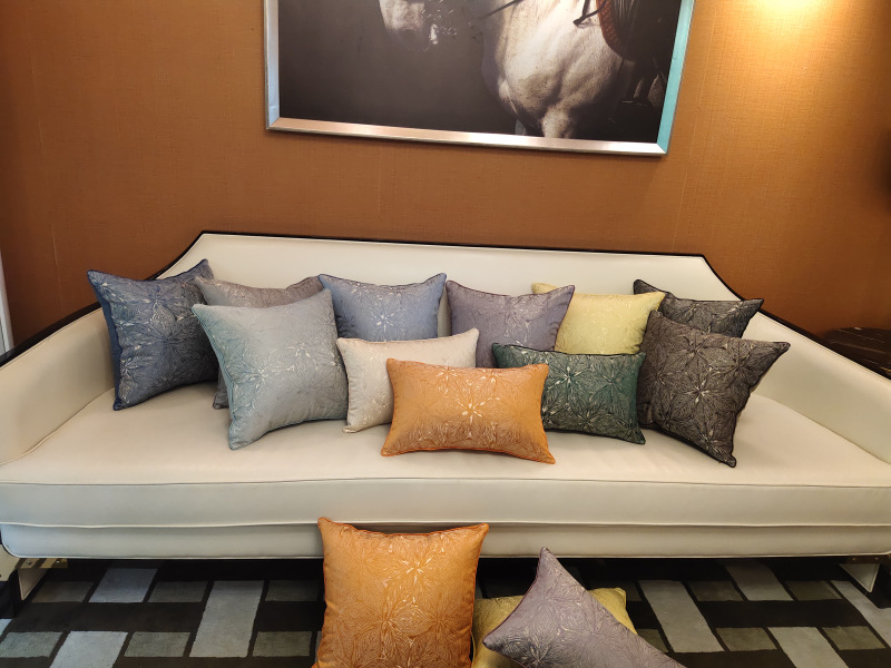 厂地货源样板房简约现代抱枕 线条风靠枕套 跨境ebay亚马逊靠垫套详情29