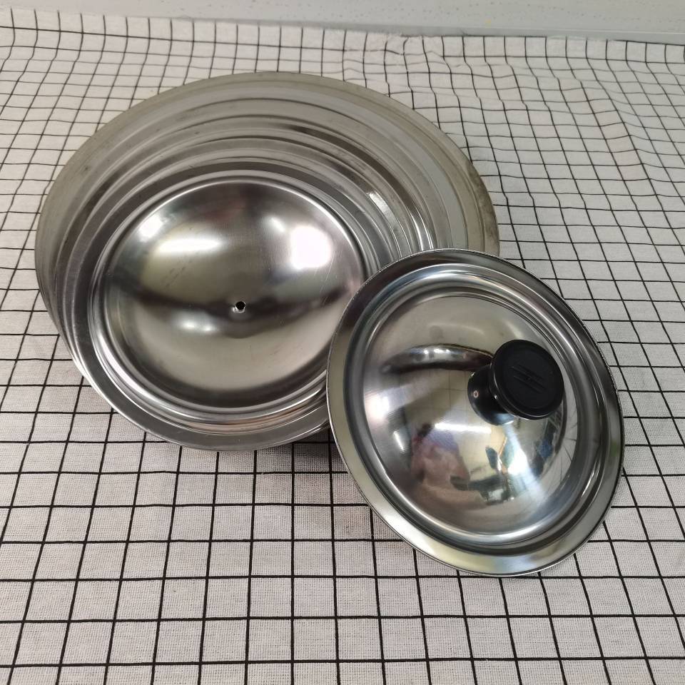 Stainless steel pot LIDS with handles, iron pot LIDS, wok LIDS, top bead LIDS, pot handles, pot LIDS, head caps, pot top LIDS wholesale pic 9
