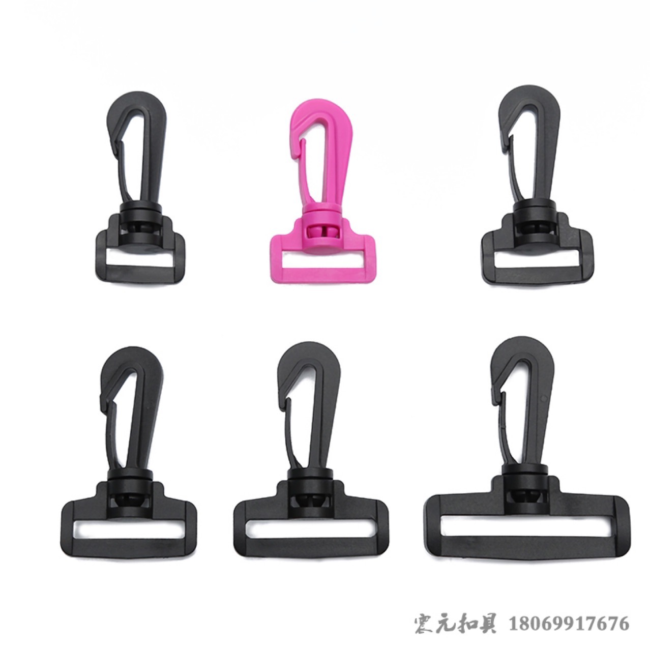 Available in stock: plastic rotary hooks for bags, rope ends, hooks, movable hooks, and handbag hooks. Same-day shipment pic 8