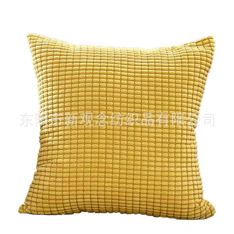 New plain short plush cushion cover, corn kernel pillow cover, short plush cushion, red pillow cover wholesale pic 25