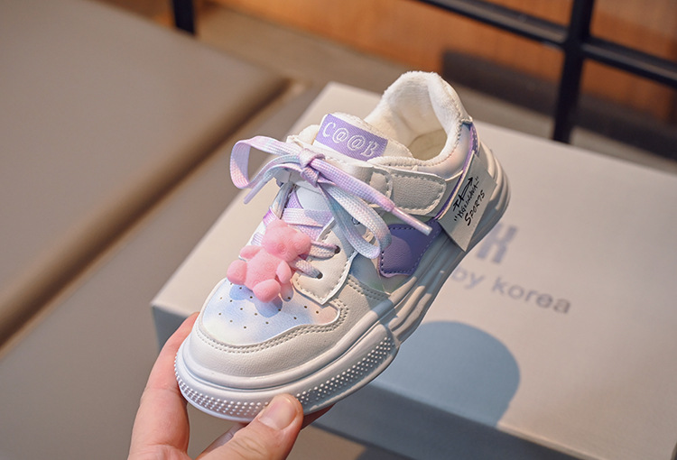 儿童加绒运动鞋2022冬季新款韩版时尚休闲老爹鞋男童鞋子板鞋详情14
